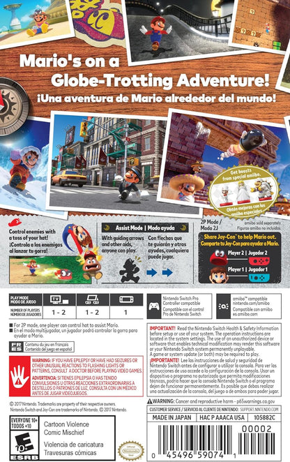 Super Mario Odyssey for Nintendo Switch Nintendo Switch Standard