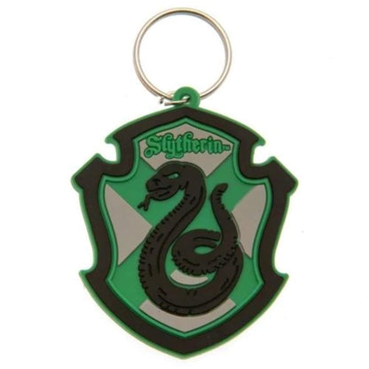 Pyramid International HARRY POTTER Slytherin Crest Rubber Keyring - Official Merchandise