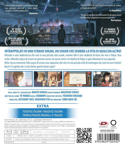 your name. (blu-ray) BluRay Italian Import