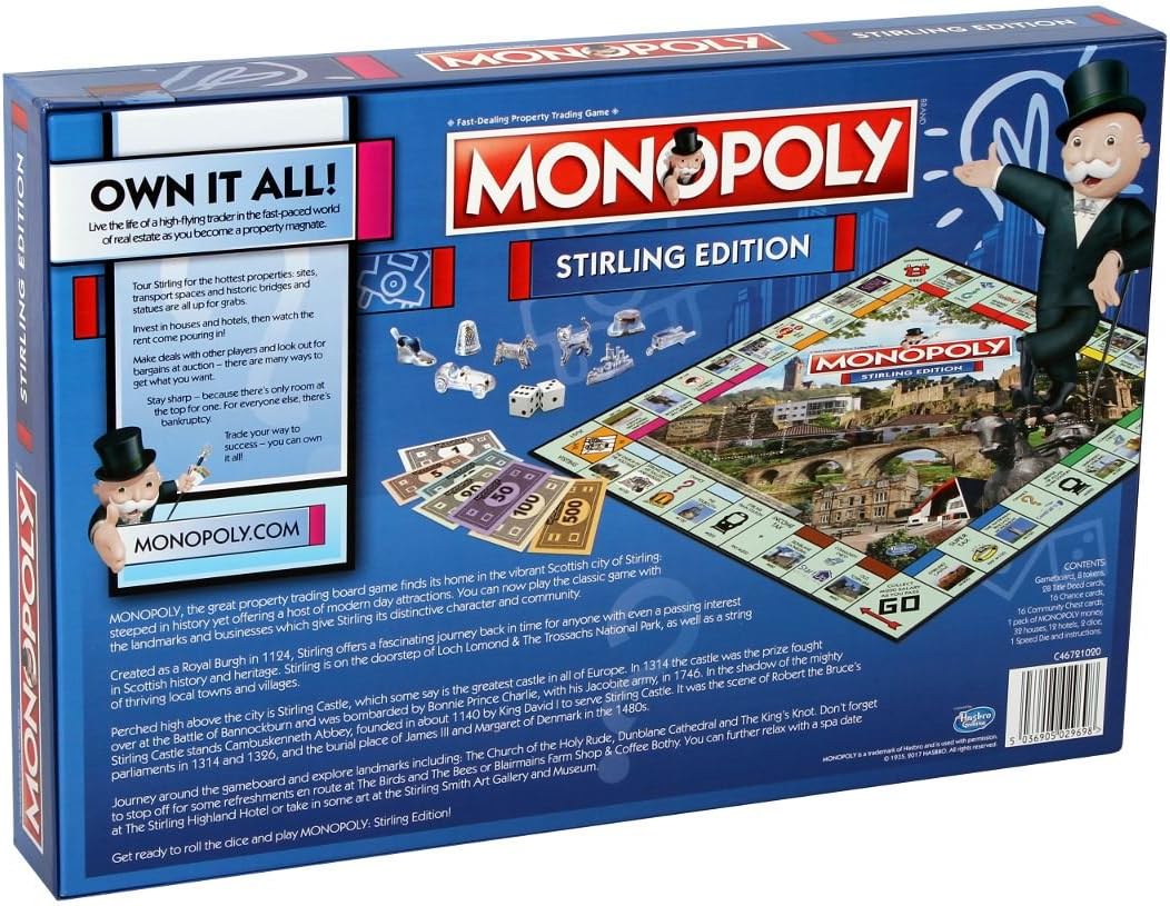 Winning Moves Juegos de Mesa Regional Monopoly (Idioma español no garantizado