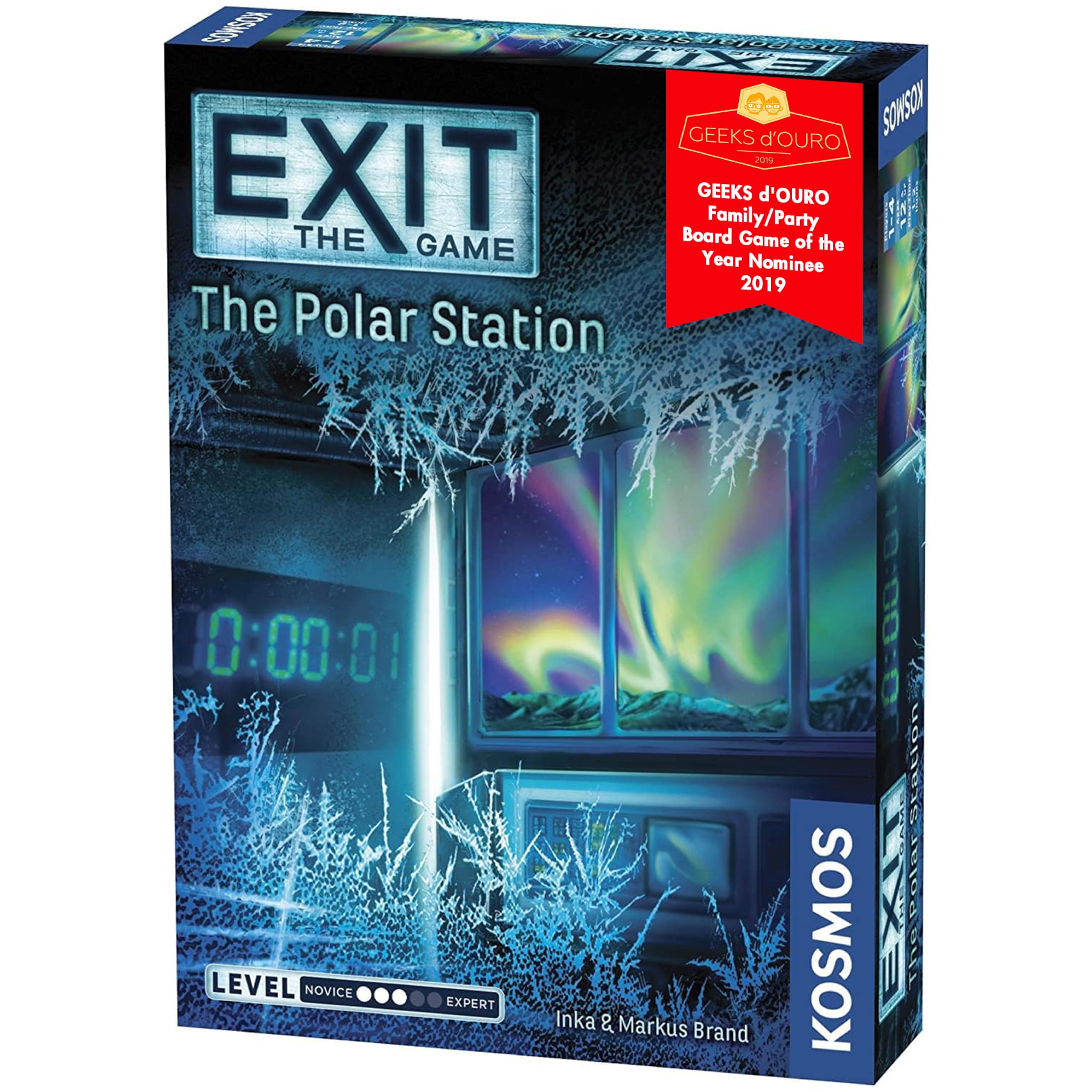Thames & Kosmos – Exit: The Polar Station – Level: 3/5 – Unique Escape Room Game – 1-4 Players – Puzzle Solving Strategy Board Games for Adults & Kids, Ages 12+ - 692865