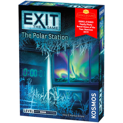 Thames & Kosmos – Exit: The Polar Station – Level: 3/5 – Unique Escape Room Game – 1-4 Players – Puzzle Solving Strategy Board Games for Adults & Kids, Ages 12+ - 692865