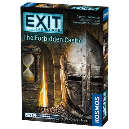 Thames & Kosmos - EXIT: The Forbidden Castle - Level: 4/5 - Unique Escape Room Game - 1-4 Players - Puzzle Solving Strategy Board Games for Adults & Kids, Ages 12+ - 692872