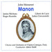 Manon (Wolff, L'orchestre Et Choeurs De L'opera-comique)