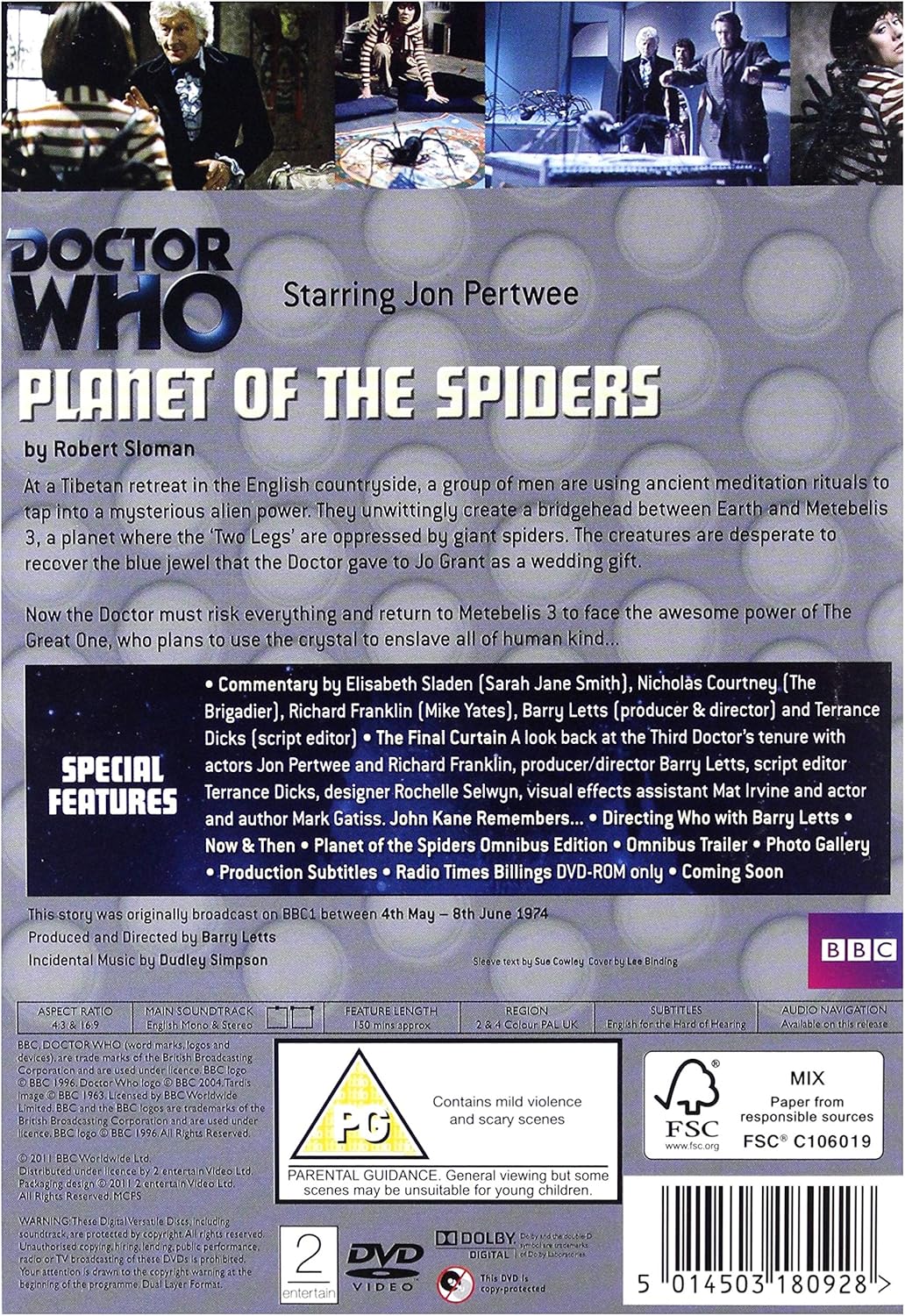 Doctor Who: Planet Of The Spiders