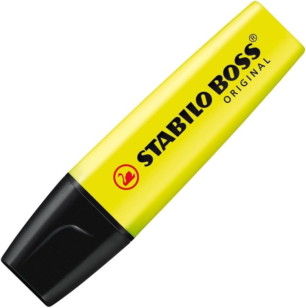 Highlighter - STABILO BOSS ORIGINAL - Pack of 4