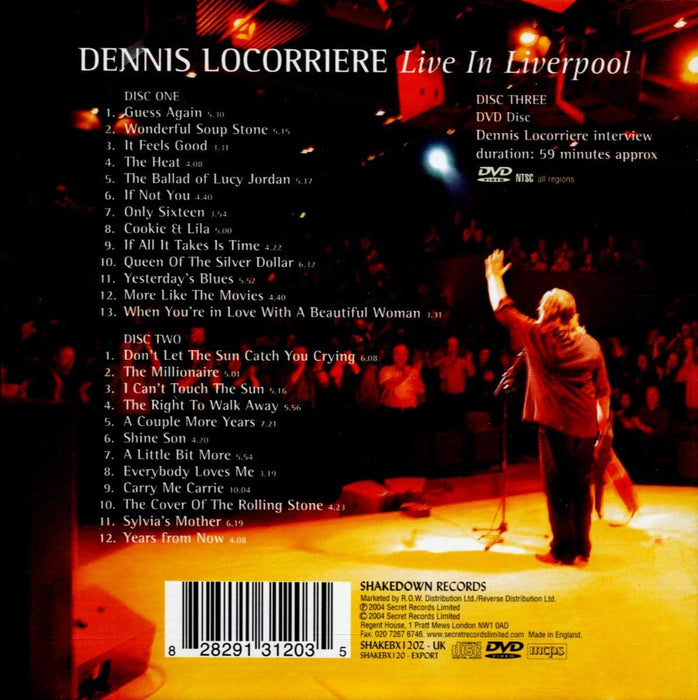 Dennis Locorriere: The Voice of Dr Hook - Live in Liverpool