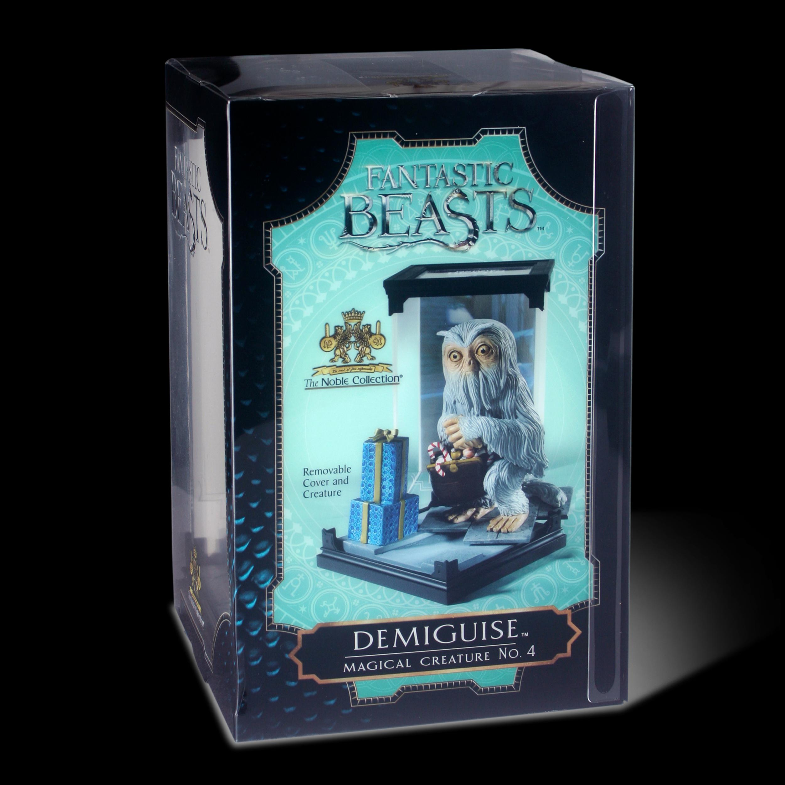 The Noble Collection - Magical Creatures Demiguise - Hand-Painted Magical Creature #4 - Officially Licensed Fantastic Beasts Toys Collectable Figures - For Kids & Adults