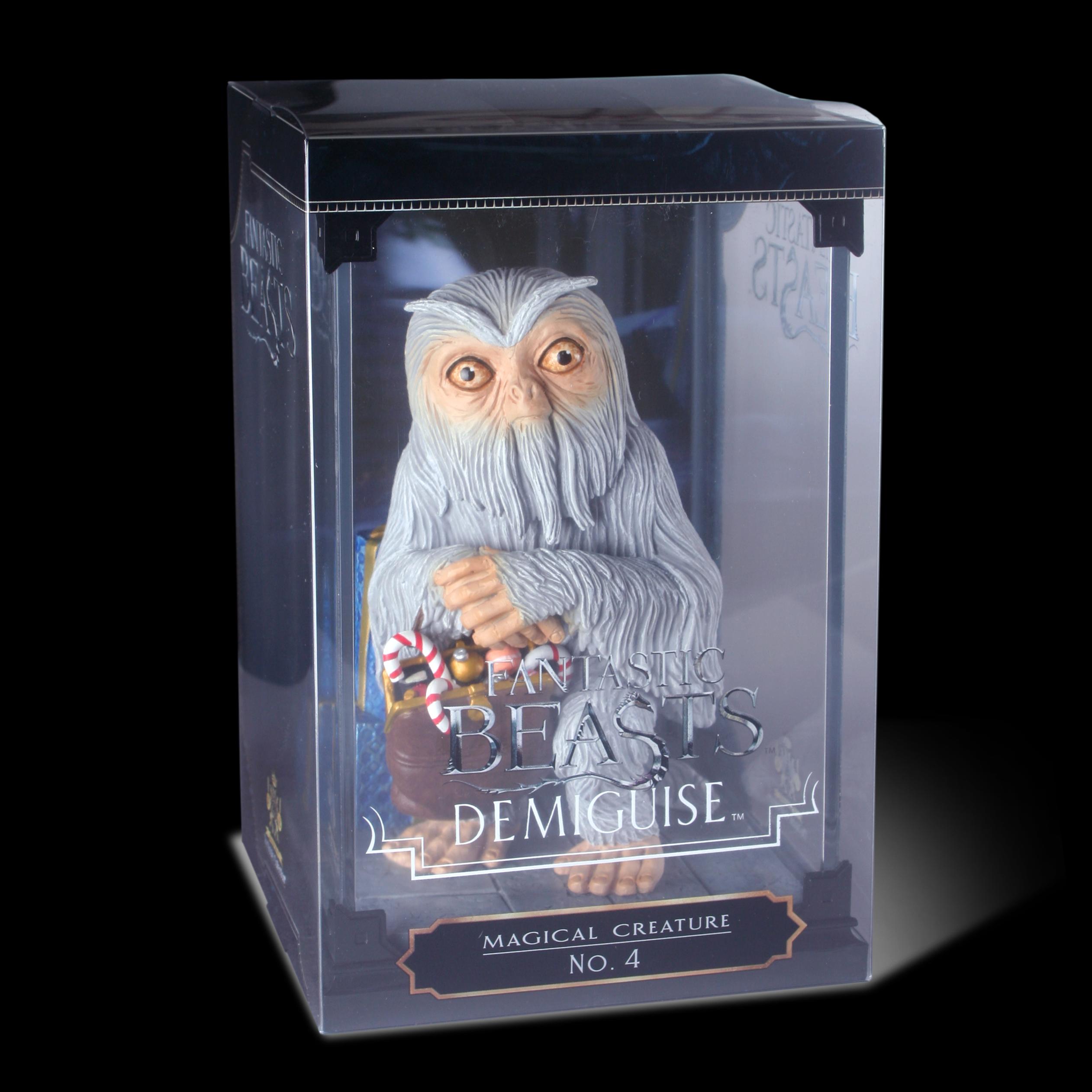 The Noble Collection - Magical Creatures Demiguise - Hand-Painted Magical Creature #4 - Officially Licensed Fantastic Beasts Toys Collectable Figures - For Kids & Adults