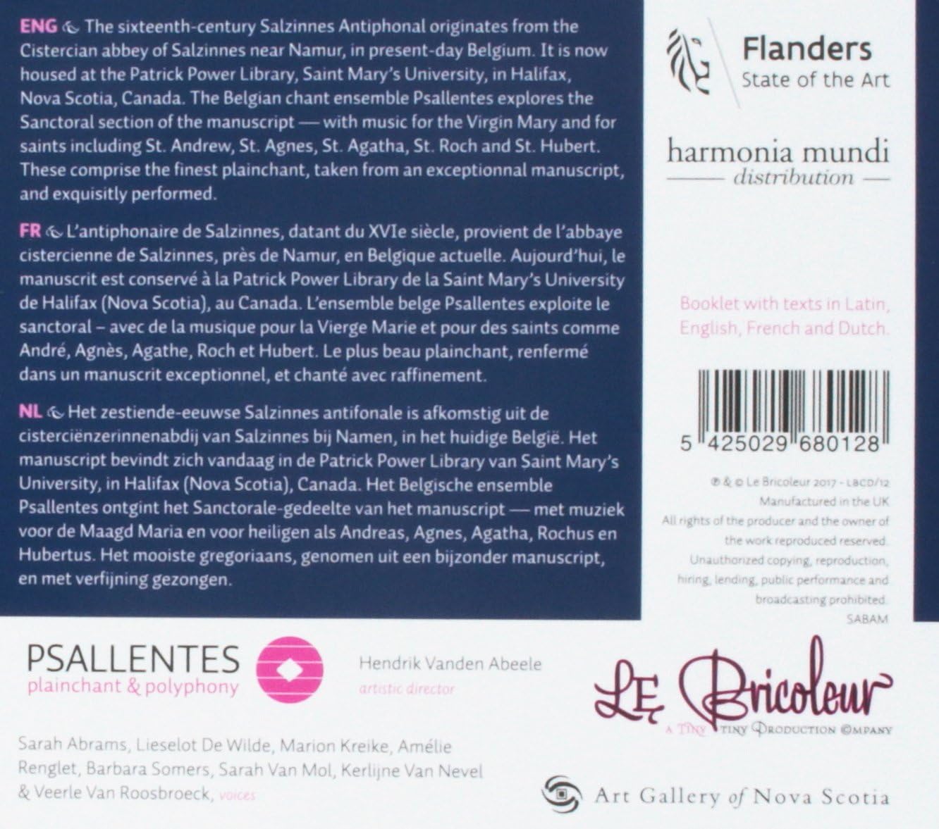 Psallentes - Salzinnes Saints