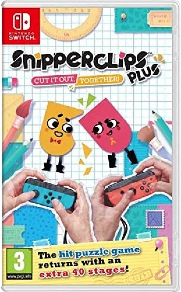Snipper Clips Plus: Cut It Out Together! (Nintendo Switch