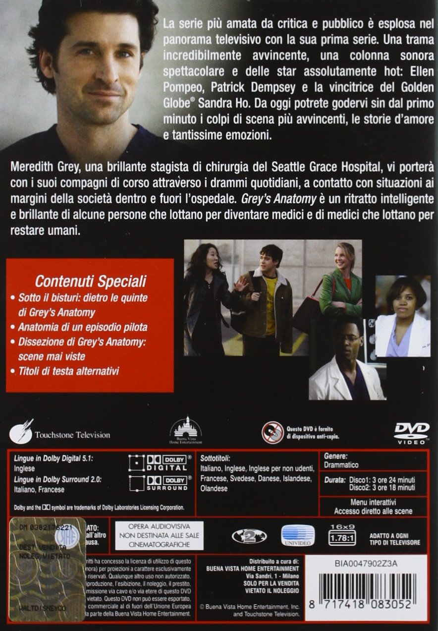 Grey's Anatomy - Stagione 01