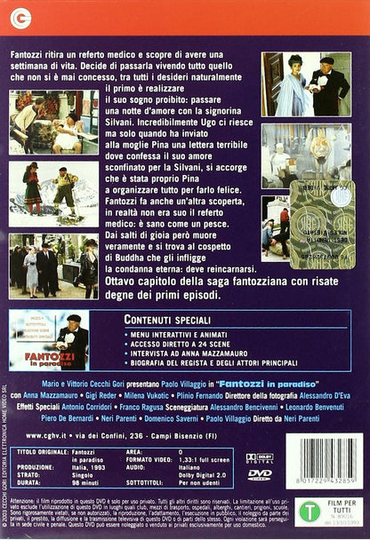 Fantozzi in paradiso (Dvd) Italian Import