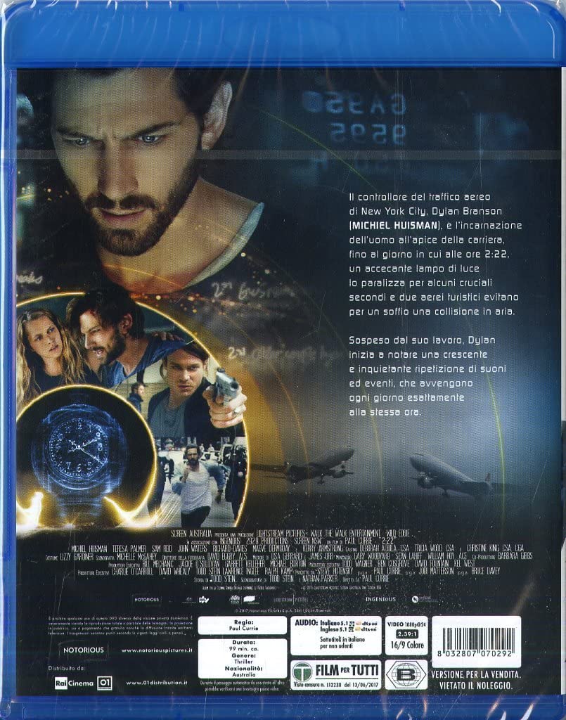 2:22 il destino e' gia' scritto - blu ray BluRay Italian Import