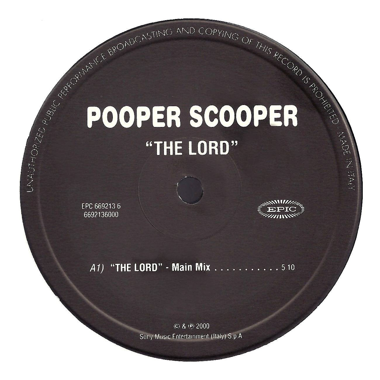 CD - POOPER SCOOPER-LORD -CDS- (1 CD