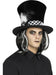 Smiffys Dark Tea Party Top Hat, Black