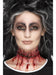 Smiffys Smiffys Make-Up FX, Latex Stitched Neck, Red