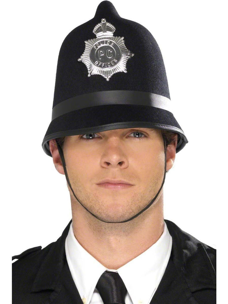 Smiffys Police Hat, Black