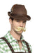 Smiffys Deluxe Bavarian Trenker Hat, Brown