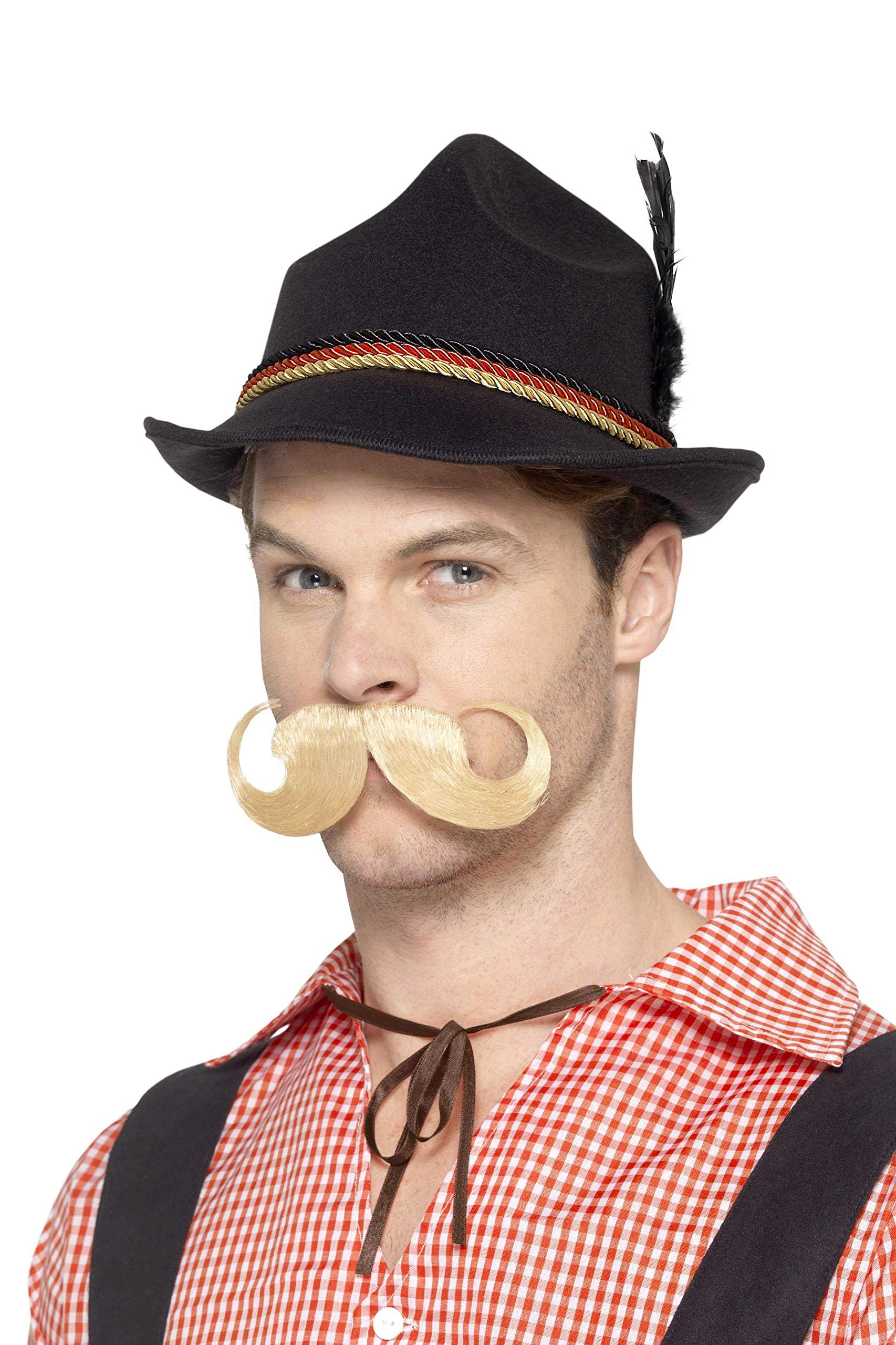 Smiffys Deluxe German Trenker Hat, Black