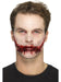 Smiffys Smiffys Make-Up FX, Latex Stitched Smile Wounds, R