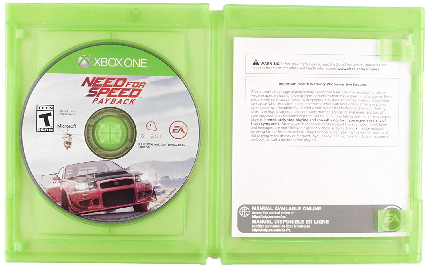 Need for Speed Payback for Xbox One