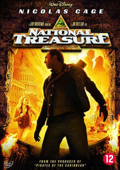 1-DVD SPEELFILM - NATIONAL TREASURE (2004