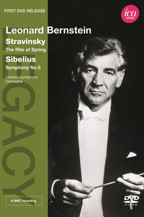 Stravinsky/ Sibelius: Rite Of Spring/ Symphony No. 5 (London Symphony Orchestra/ Leonard Bernstein) (ICA Classics: ICAD 5082)