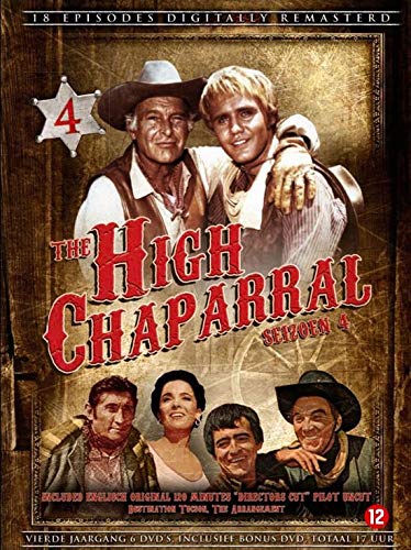 The High Chaparral Box 4 18 episodes Jaargang 4 +bonus dvd