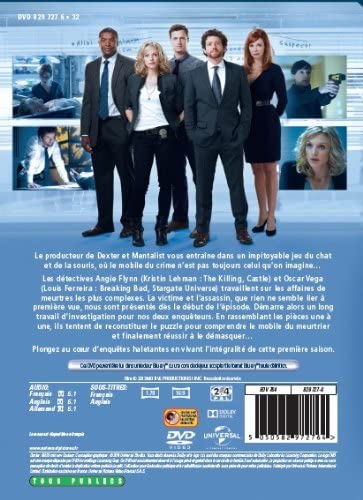 Motive, saison 1   Lehman, Kristin; Ferreira, Louis; Smith, C...