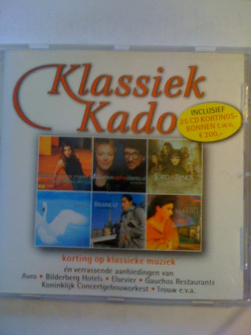 1-CD VARIOUS - KLASSIEK KADO VOLUME 1