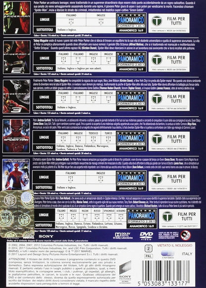 Spider Man Collection (Box 6 Dvd
