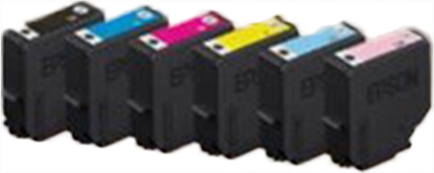 Epson 378XL High Yield Genuine Multipack, 6-colours Ink Cartridges, Claria Photo HD Ink