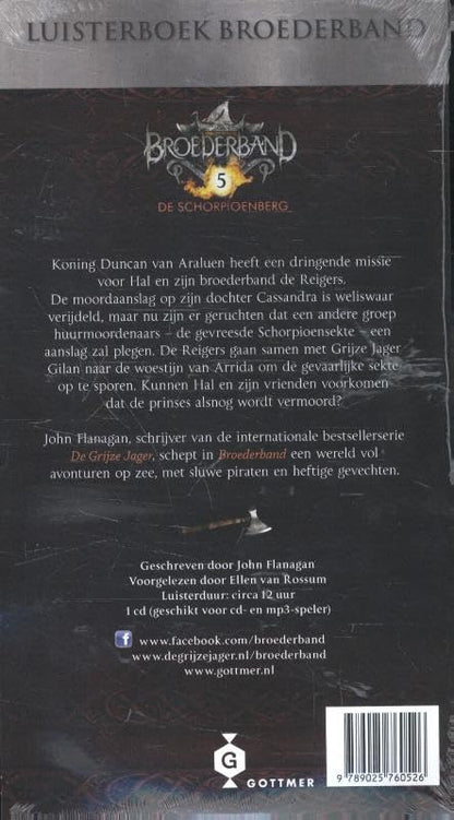 Broederband 5 - De Schorpioenberg (Luisterboek)