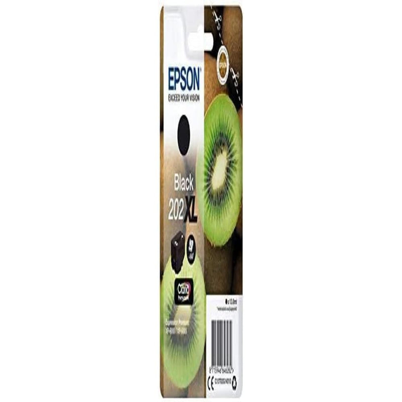 Epson 202XL Black Kiwi High Yield Genuine, Claria Premium Ink Cartridge