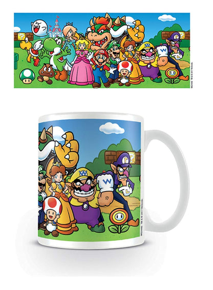 Pyramid MG24482 Super Mario Characters Ceramic Mug, Porcelain, Multi-Colour