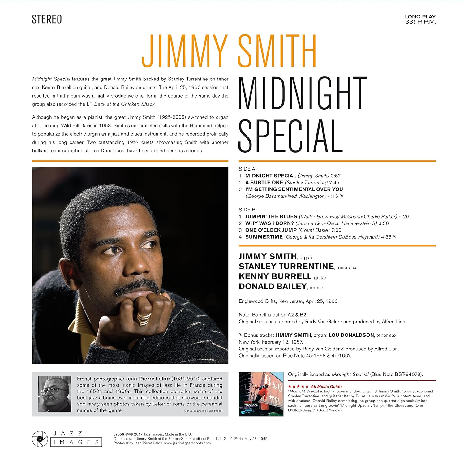 Midnight Special Edition. Cover Art by Jean-Pierre Leloir.