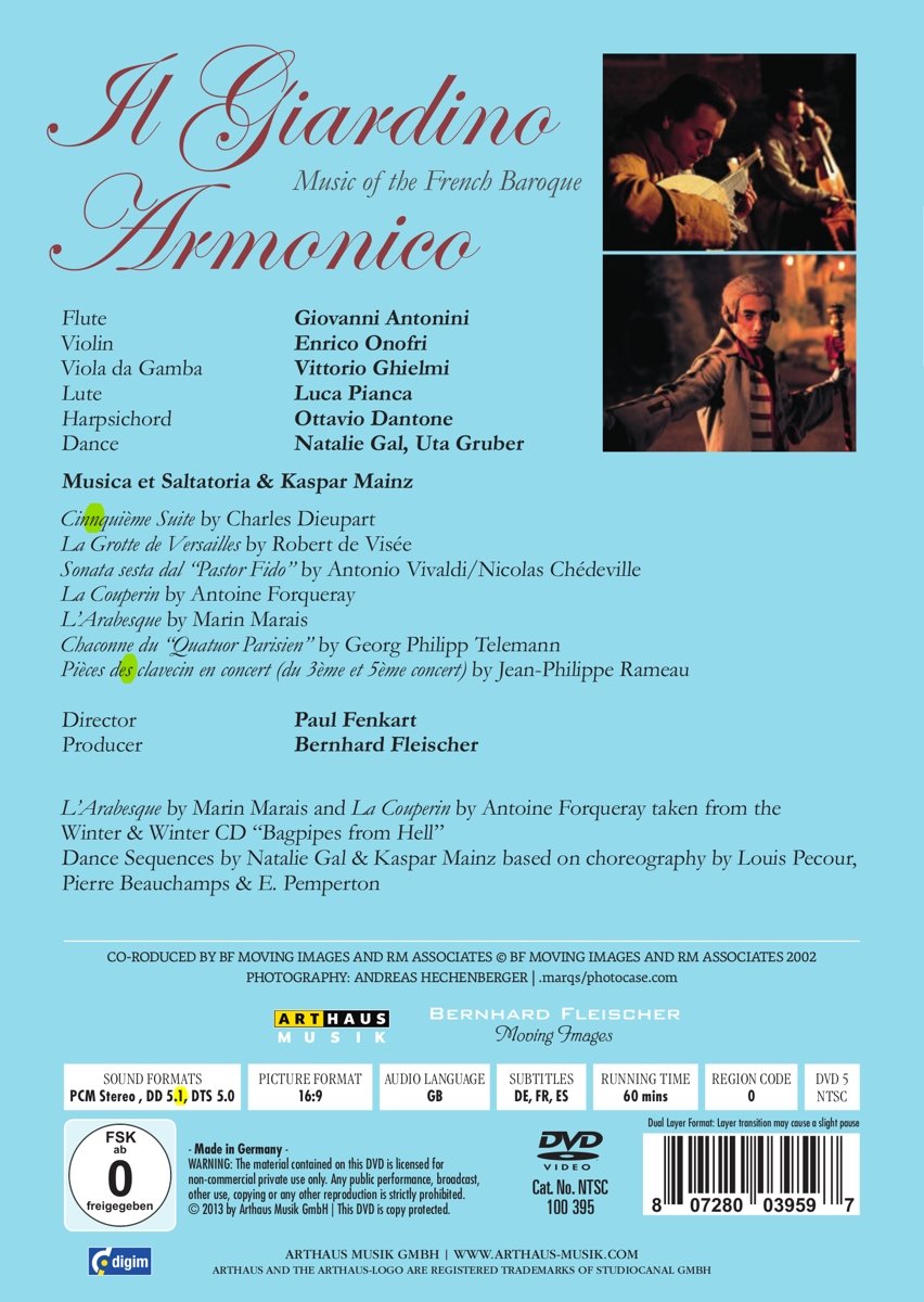 Il Giardino Armonico: Music of the French Baroque