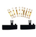 Carrera 20020366 2 Guide Keels incl. 8 Double Grinders Slot Car Track Accessory, ‎6 x 1 x 15.5 cm