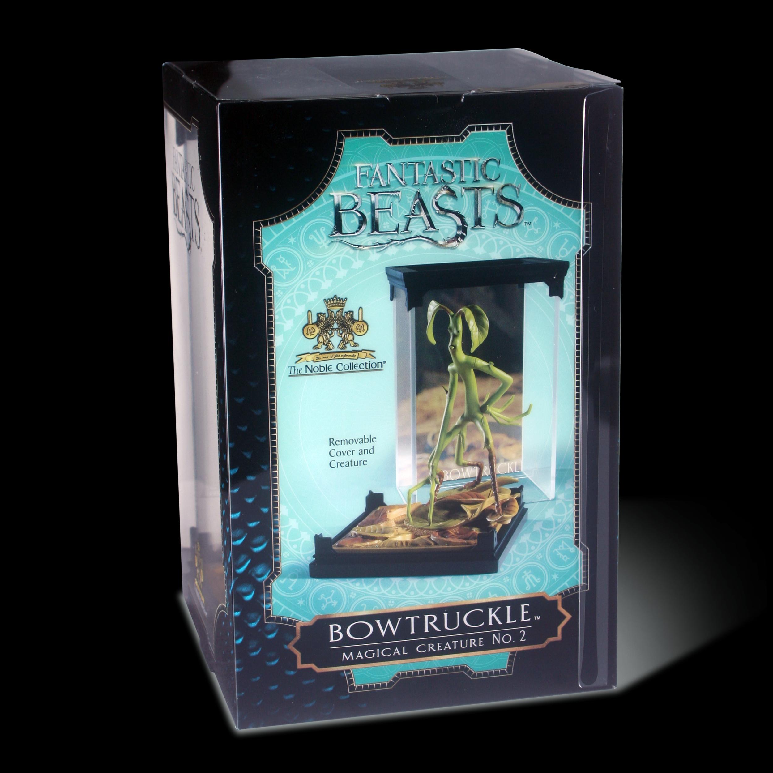 The Noble Collection - Magical Creatures Bowtruckle - Hand-Painted Magical Creature #2 - Officially Licensed Fantastic Beasts Toys - Collectable Figures - For Kids & Adults