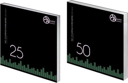 Audio Anatomy Vinyl-Gatefold Outer Sleeves 12“ PVC/100µ - transparent, 25 pieces