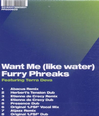 Furry Phreaks Feat. Terra Deva-Want Me (Like Water
