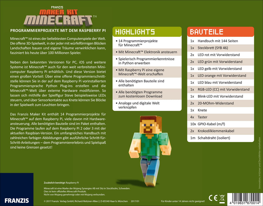 FRANZIS MINECRAFT MAKER KIT