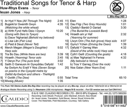 Traditional Songs for Tenor & Harp