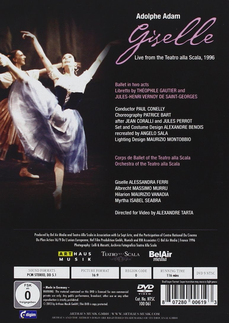 Giselle - Live aus dem Teatro alla Scala (Arthaus