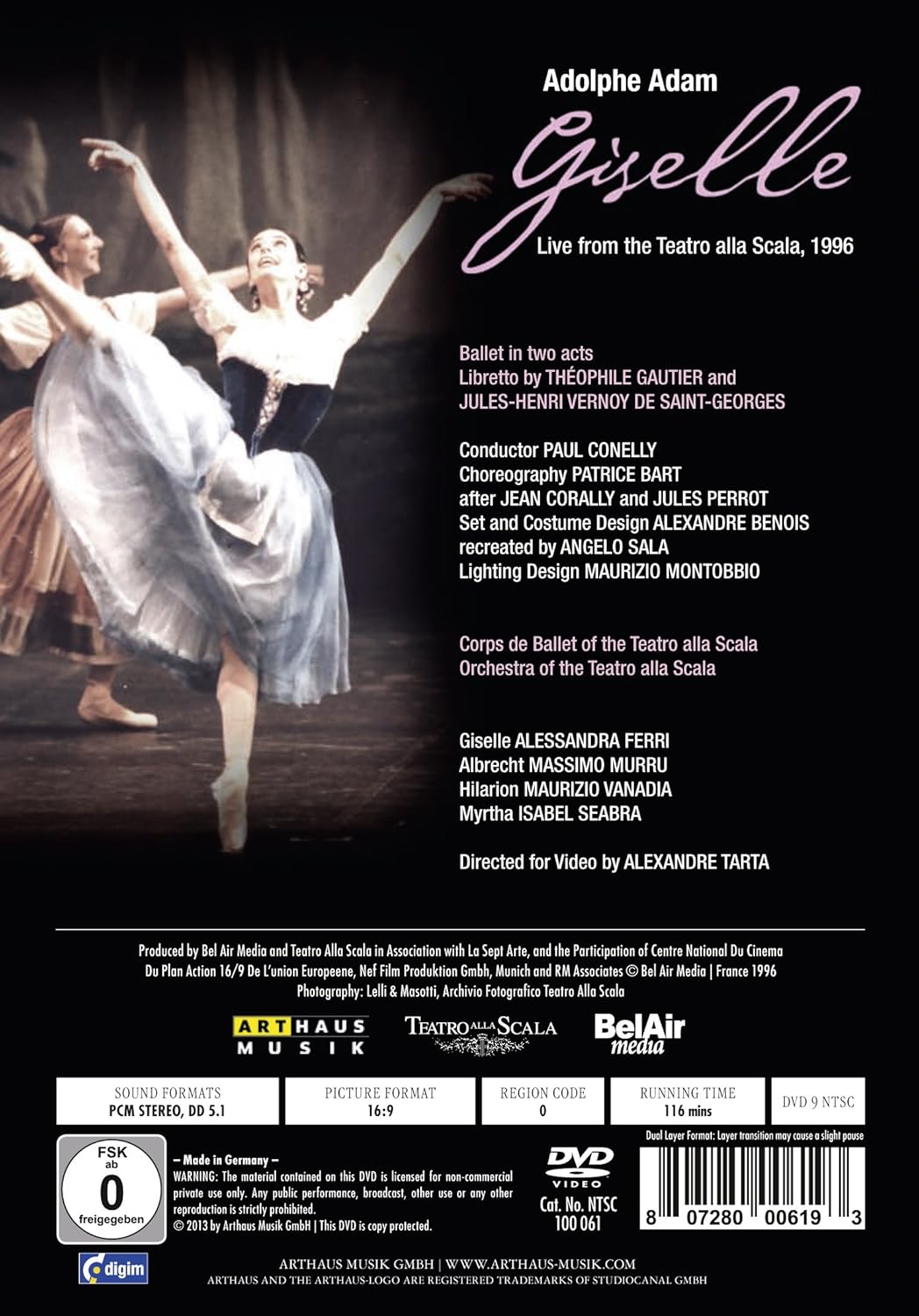 Giselle - Live aus dem Teatro alla Scala (Arthaus