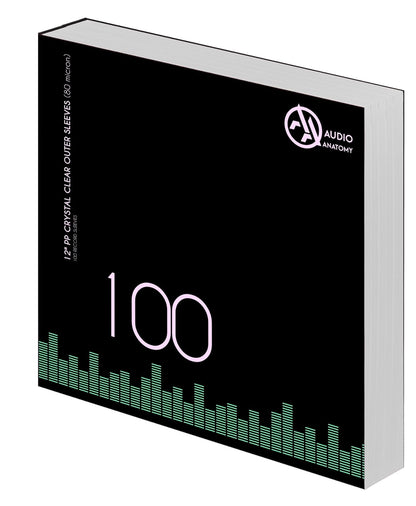 LP Schutzhüllen, PP, 80 Micron, transparent - 25 Stück: Outer Sleeves - 25 x 12" PP Crystal Clear Outer Sleeves (80 Micron