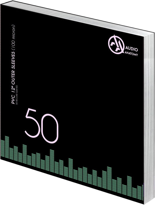 LP Schutzhüllen, PVC, 100 Micron - 25 Stück: Outer Sleeves - 25 x 12" PVC Outer Sleeves (100 Micron