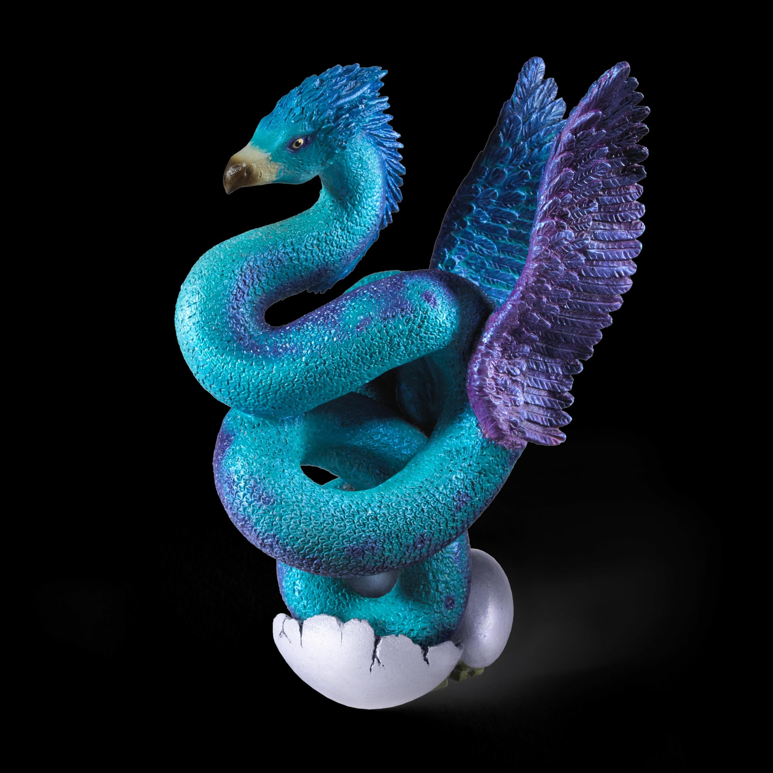 The Noble Collection - Magical Creatures Occamy - Hand-Painted Magical Creature #5 - Officially Licensed Fantastic Beasts Toys Collectable Figures - For Kids & Adults