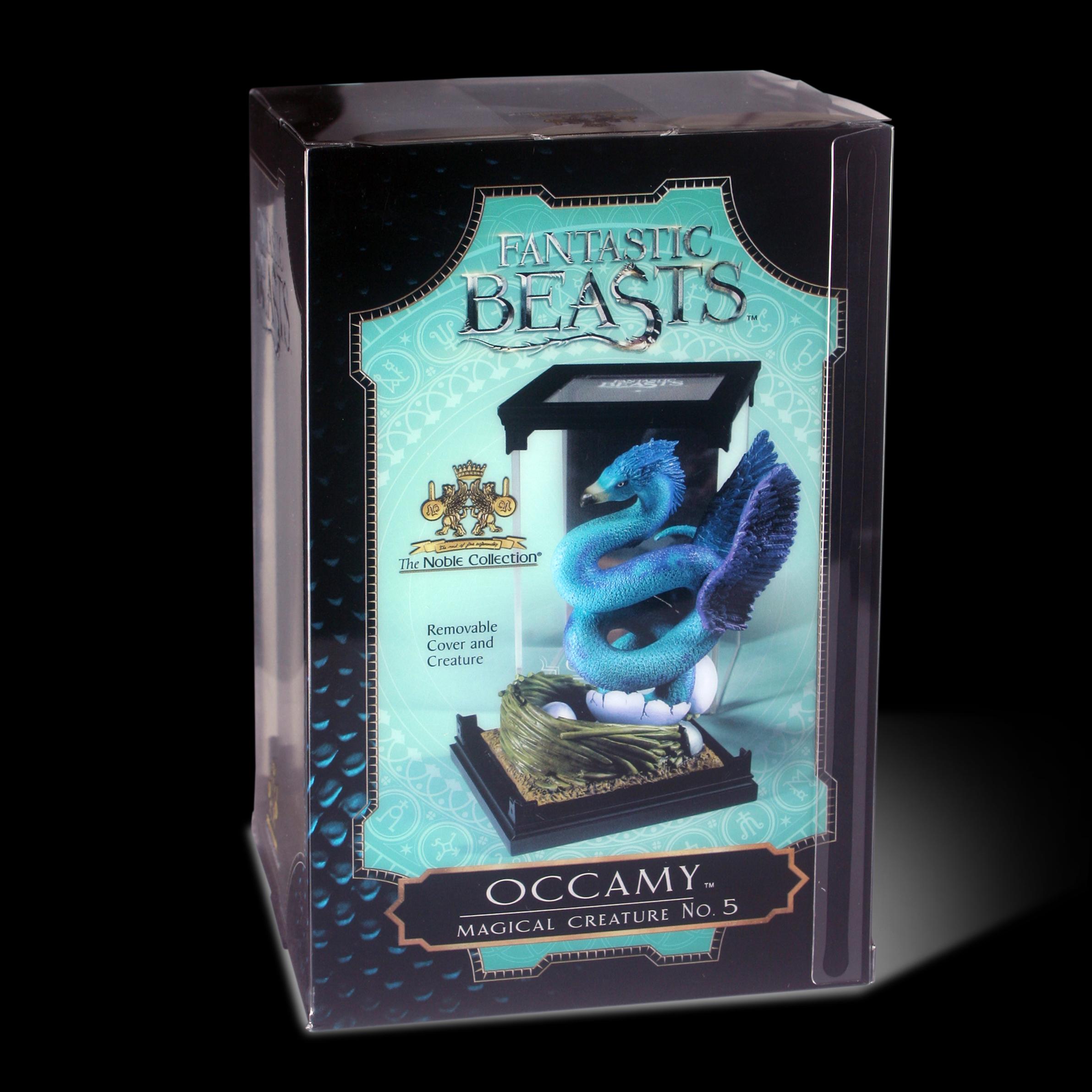 The Noble Collection - Magical Creatures Occamy - Hand-Painted Magical Creature #5 - Officially Licensed Fantastic Beasts Toys Collectable Figures - For Kids & Adults